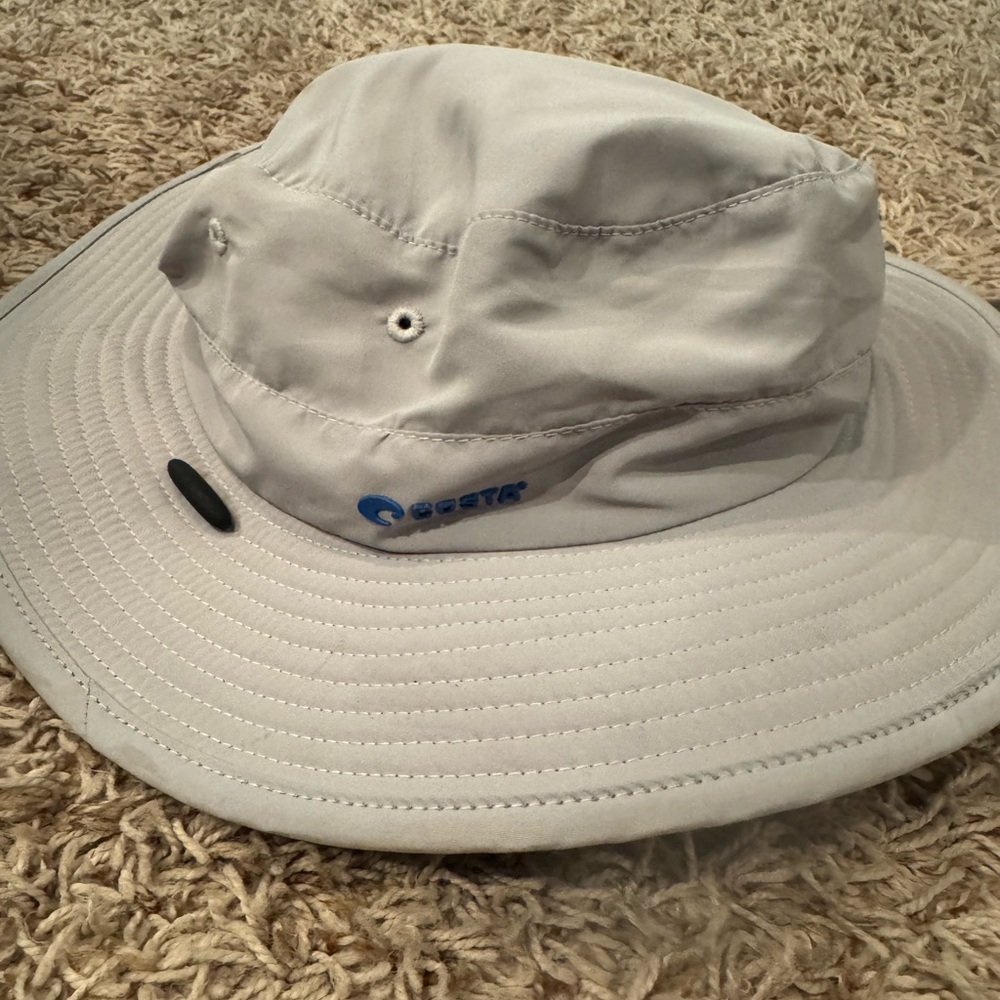Costa Gray Wide-Brimmed Hat